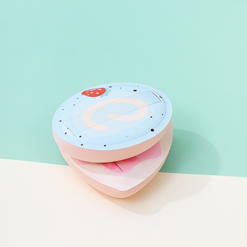 El polvo de marshmallow triangular elíptico seco y húmedo de doble uso sin polvo de poliuretano esponja cosmética de espuma de espuma