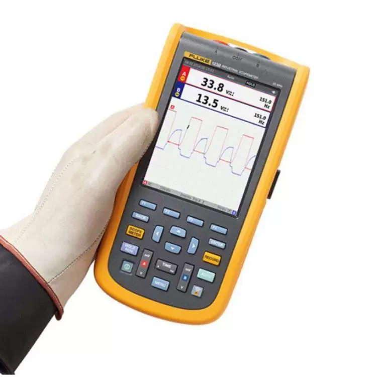 Fluke125B/CN Промышленный ручной осциллограф 20 МГц Цифровой мультиметр