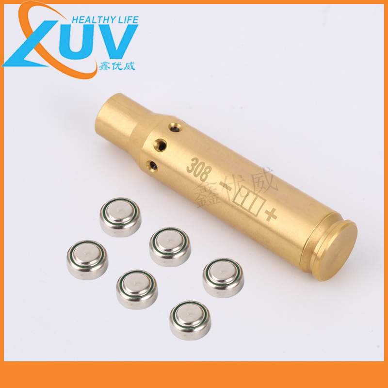 厂家供应308红激光校准器红外线激光子校红色激光归零器308瞄准仪