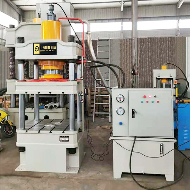 配件压装200吨四柱三板液压机 电机后壳拉伸150吨通用型油压机