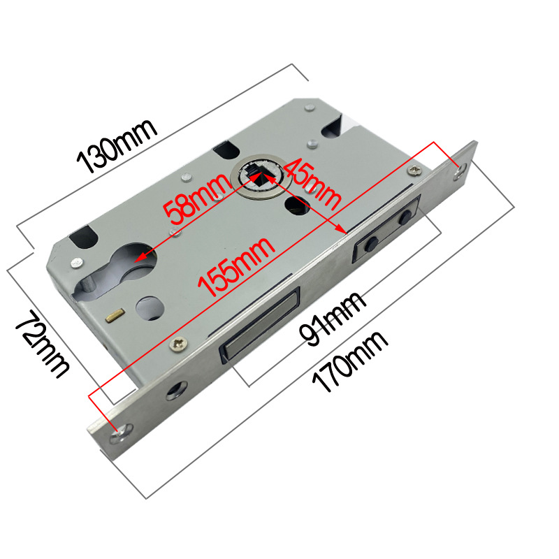 58 cuerpo de la cerradura magnética