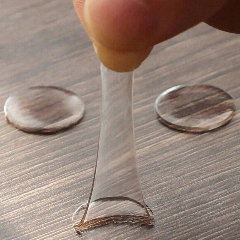 圆点双面胶气球无痕点胶粘不伤墙透明小圆点胶带不留胶手工D155