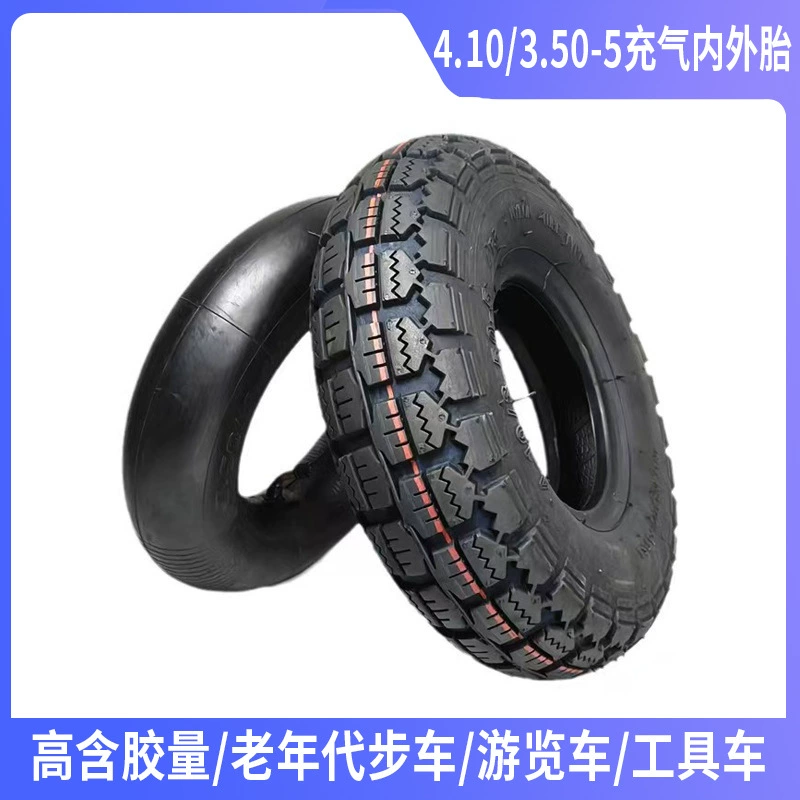 Внутренние и внешние шины 4,10/3,50-5 для электрического скутера Tiger для пожилых людей, шины для тележек 400-5, шины 3,50-5