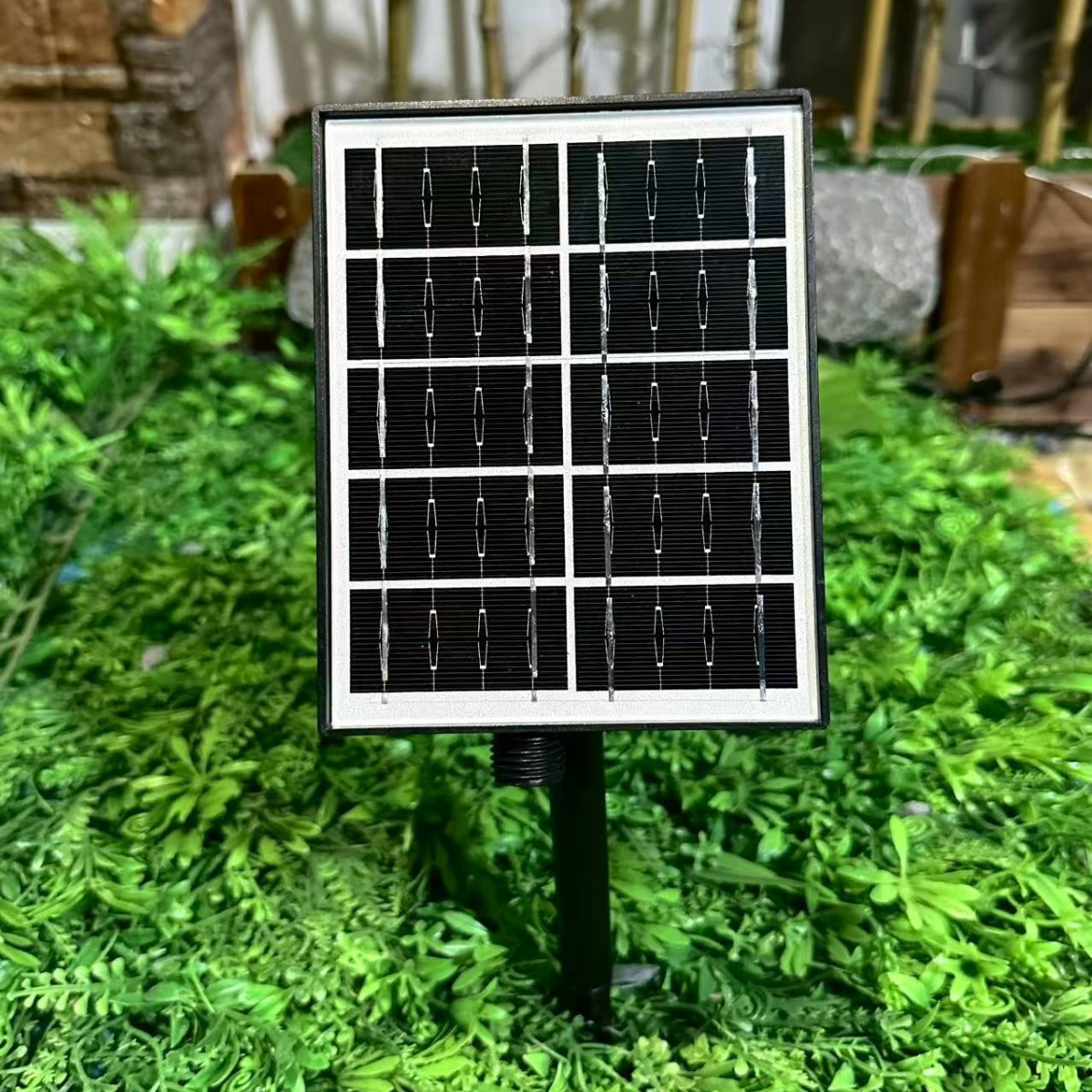 Nuevos accesorios de cadena de lámpara solar al aire libre Panel solar de batería de litio Regalo controlador remoto cable de datos USB conector a tierra
