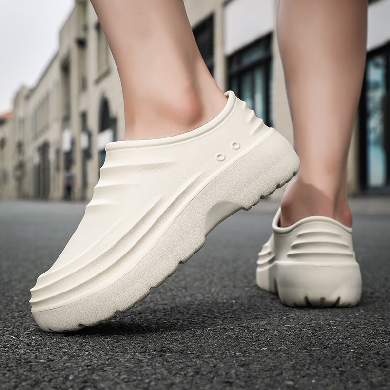 Zapatos de cocinero para hombre de verano impermeable y antideslizante zapatos de cocina para hombre negro para trabajar zapatos de hombre