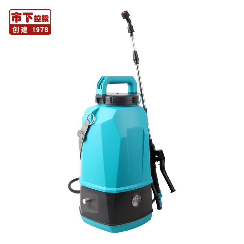 Regadera eléctrica tipo bandolera Shikashita de 5-8L con batería incorporada SX-MDLI-5B