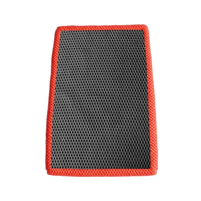 wash gloves, car cleaning clay Car cleaning tools - hollowed-out-clay-surface-grid-point-clay-grinding-gloves-orange-color
