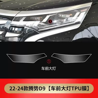 Protective Film Instrument Navigation – Car interior film - 24-25-models-headlight-film