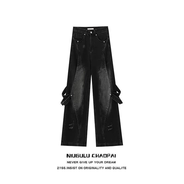 Black, high quality, denim