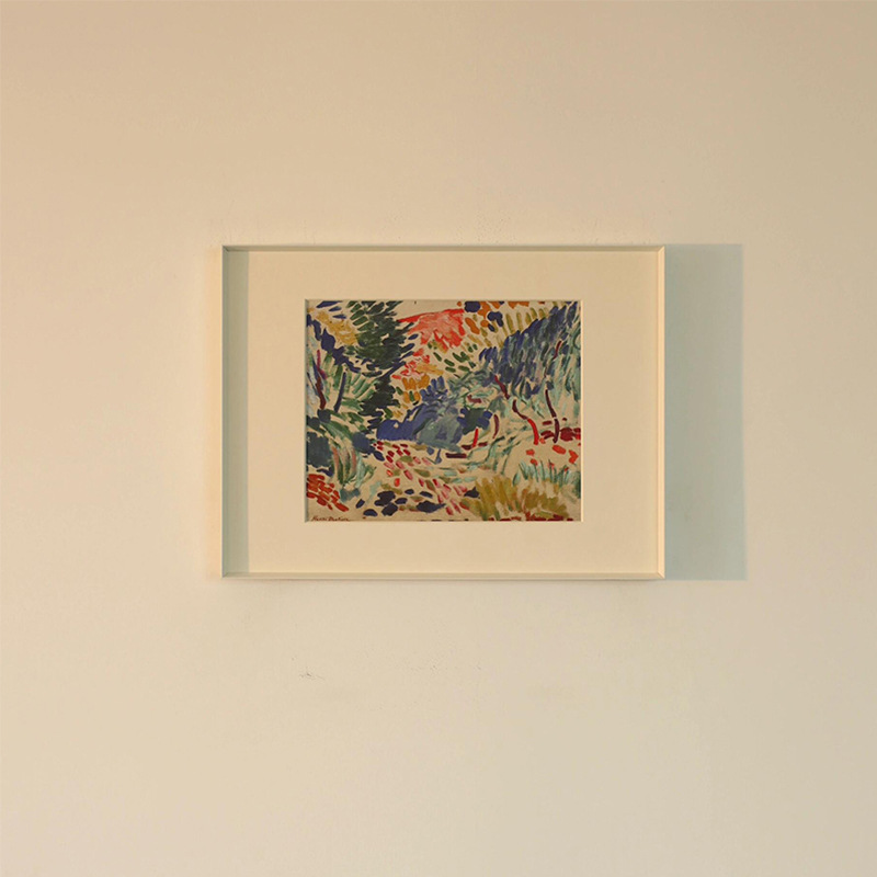 Breath of Color Matisse Niche Art Living Room Decoration Painting Scandinavian Style Restaurant Painting Abstract Creative Entrance Painting