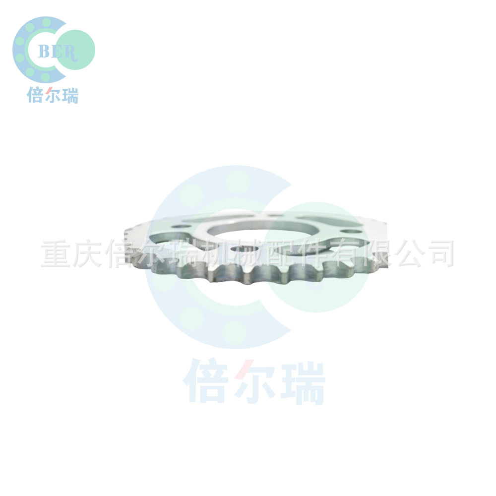 Accesorios de motocicleta de alta calidad Cadena de zinc blanco CG125 - 428 - 32T