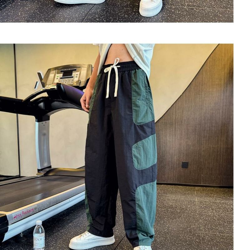 Herren Freizeithose Gerade Geschnitten Sonnenschutz Sommerhose_voghion.com