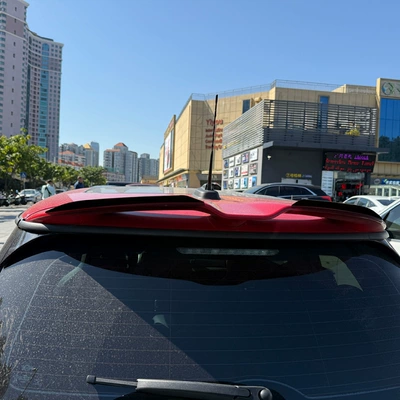 Car Sticker Spoiler Modification, Fixed wind wing