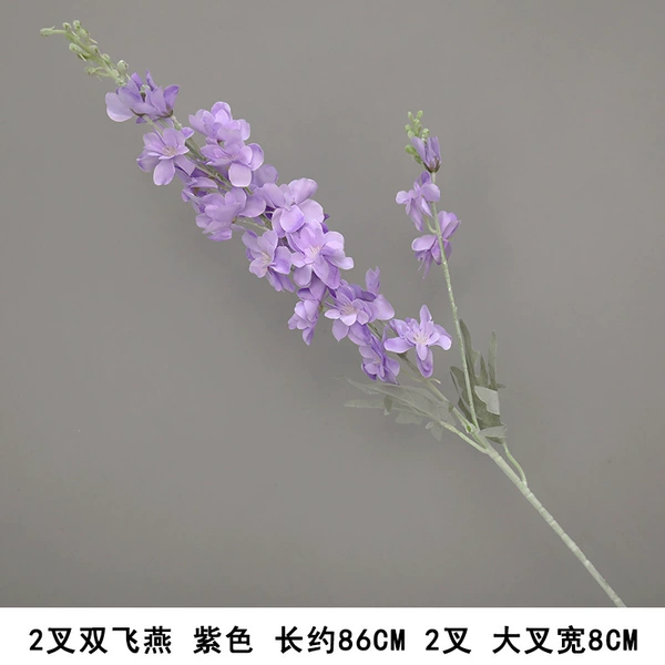 2 fork double flying swallow purple