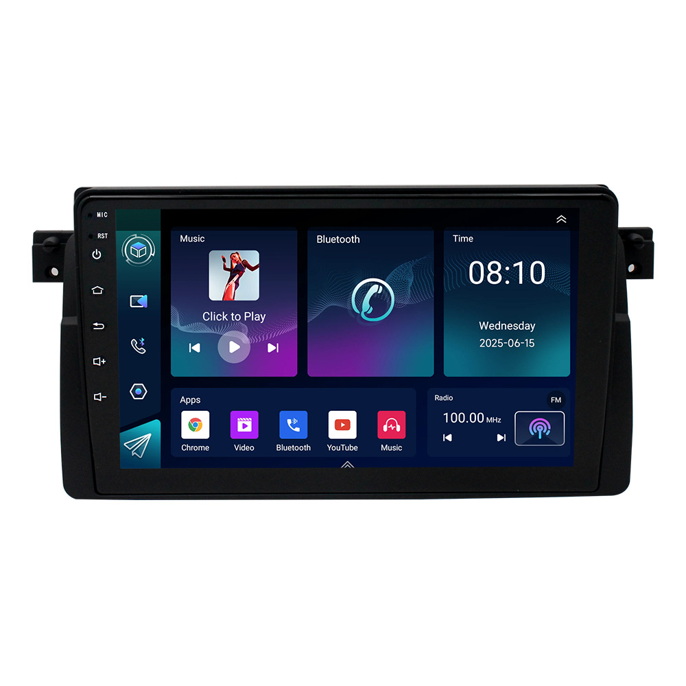 Aplicable al coche todo junto de GPS del coche de la navegación de BMW E46 Android que invierte la imagen BMW E46