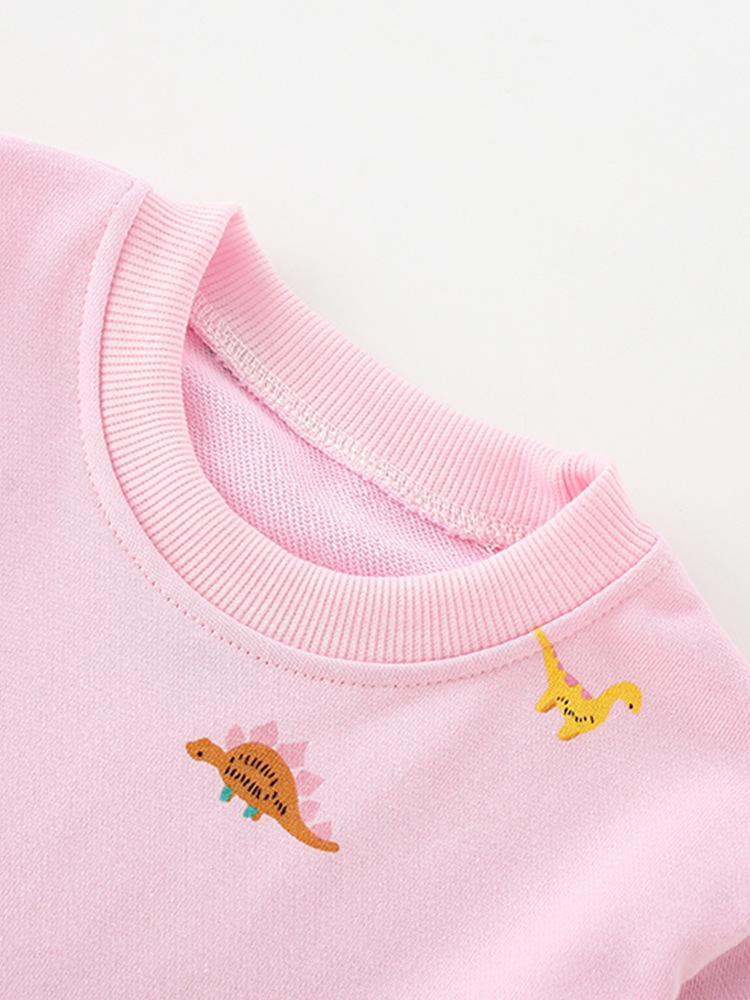 Vestido infantil malwee nuevo vestido casual de otoño para niños pequeños y medianos en Europa y los Estados Unidos vestido de baño de cuello redondo vestido de princesa de manga larga