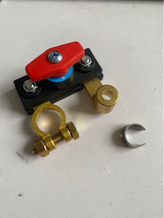 Foreign Trade Car Battery Power-Off Switch, Circuit Breaker for Trucks with Small Main Switch, Thickened Battery Terminal, Car Negative Terminal