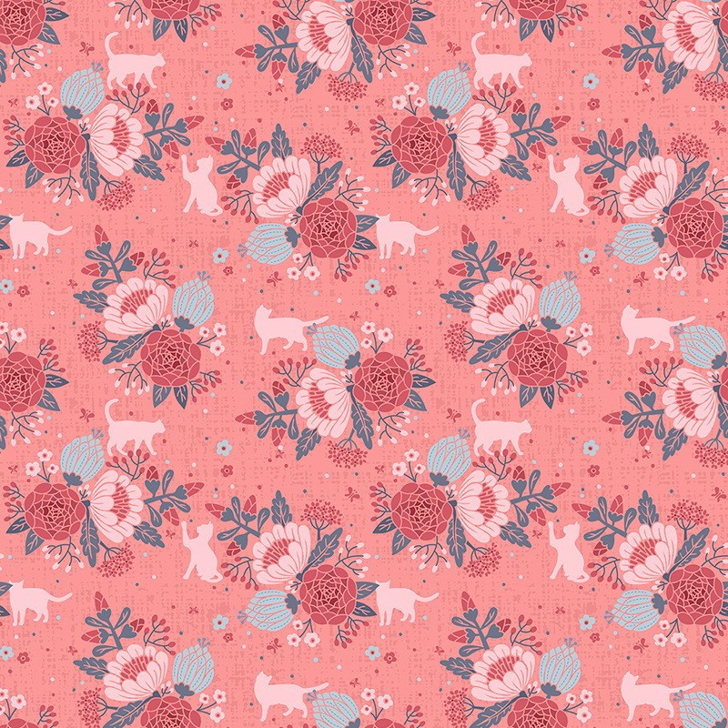 Jinhao tela de bordado material DIY tela de tela de tela de algodón para el hogar tela floral prenda impresión de tela