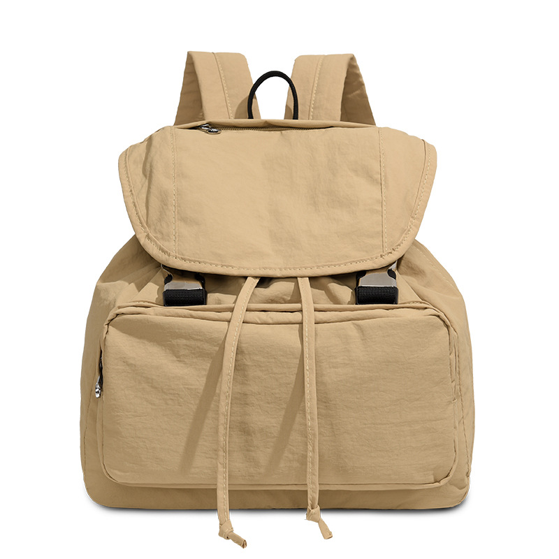 Casual simple mochila de damas, mochila deportiva de acondicionamiento físico, viaje ligero, bolsa de viaje de gran capacidad para mujeres
