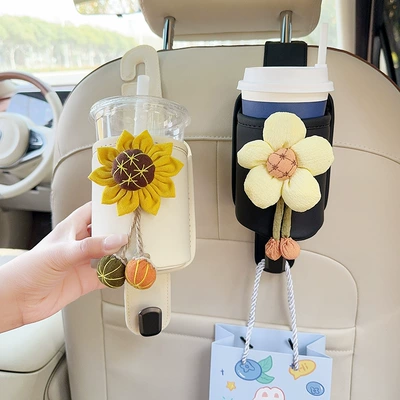 Car cup holder/beverage holder, Seat Back Rack Water Cup