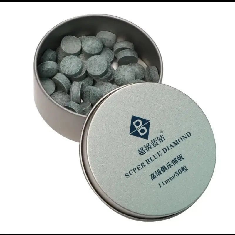 Small head rod-blue diamond tip (11mm) 25 pieces