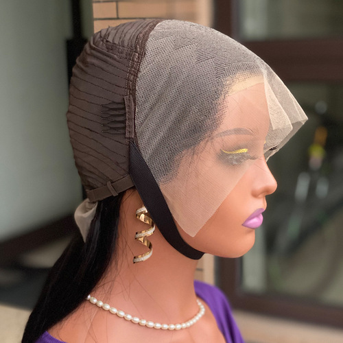 Promotion straight frontal human hair wig front lace human hair wig Xuchang