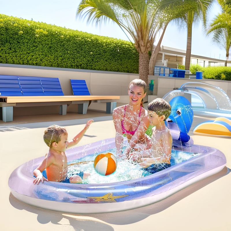 Надувная игрушка для игры в воде, акула, дельфин