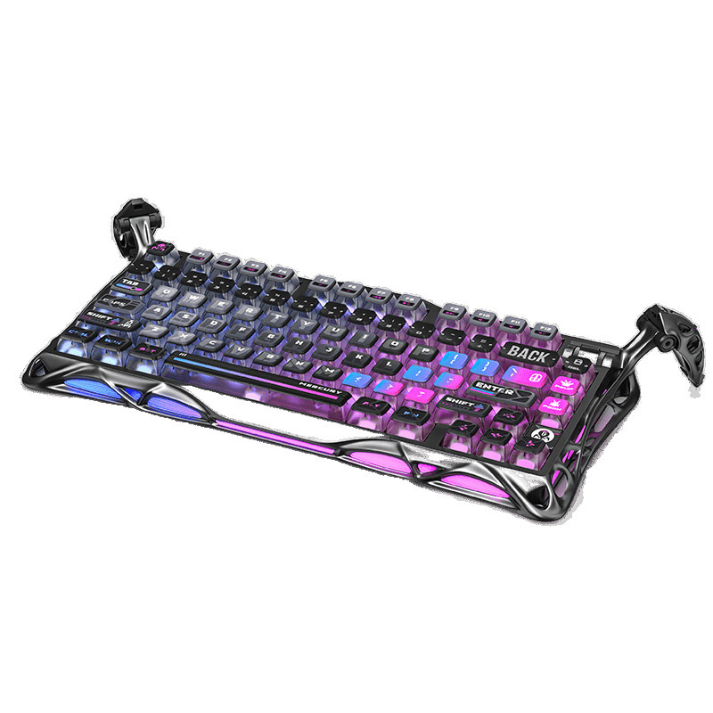 Gravity Planet Breaks the Cocoon 751 メカニカル キーボード システム アルミニウム合金ワイヤレス ゲーミング ゲーム マウス|undefined