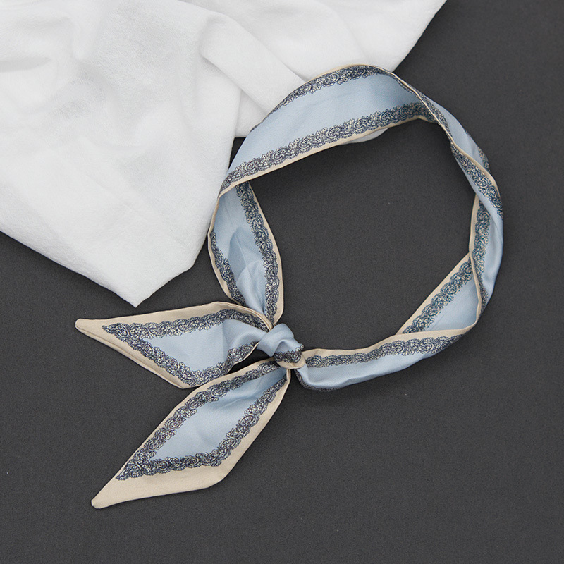 Una pieza de cabello combinado con mano coreana francesa joyería de bolsas de pañuelo largo joyería de cabello correa larga correa de cabello