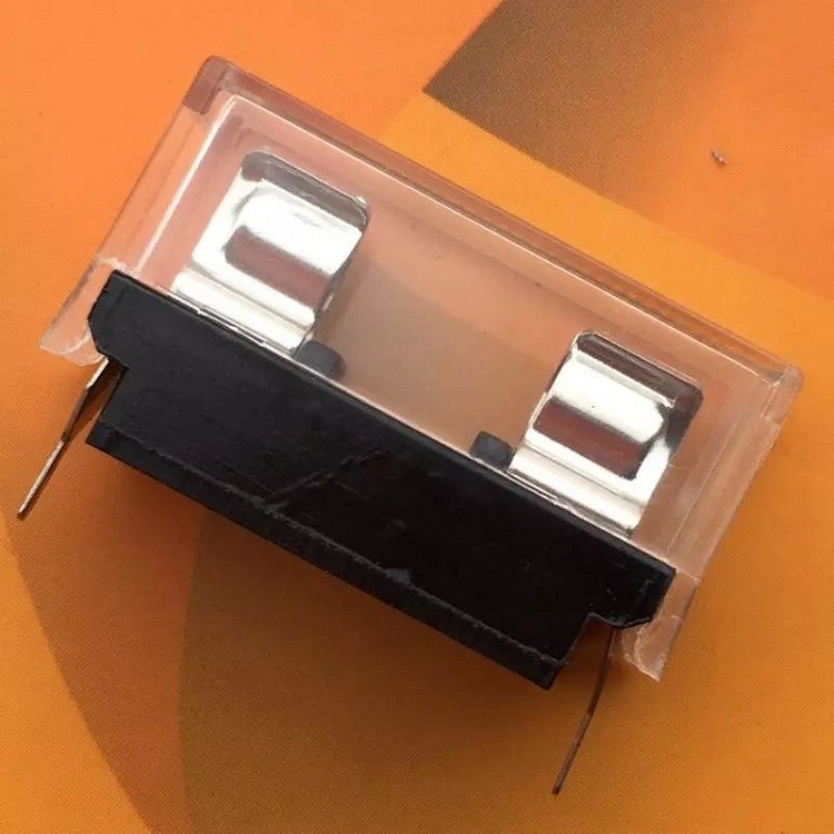 16A保险丝座,带透明盖保险丝座,大电流保险丝座pcb板安装保险丝座