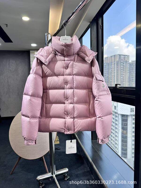 蒙家25秋冬新款四色男女同款经典雾面玛雅连帽羽绒服休闲保暖外套|undefined