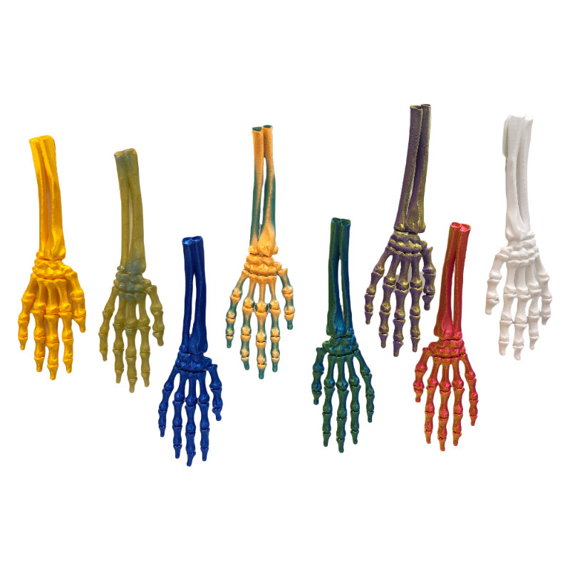 혼합 색상 (검정색, 흰색, 보라색, 녹색, 사파이어 파란색, 노란색-녹색, 말차, 주황색-빨간색)