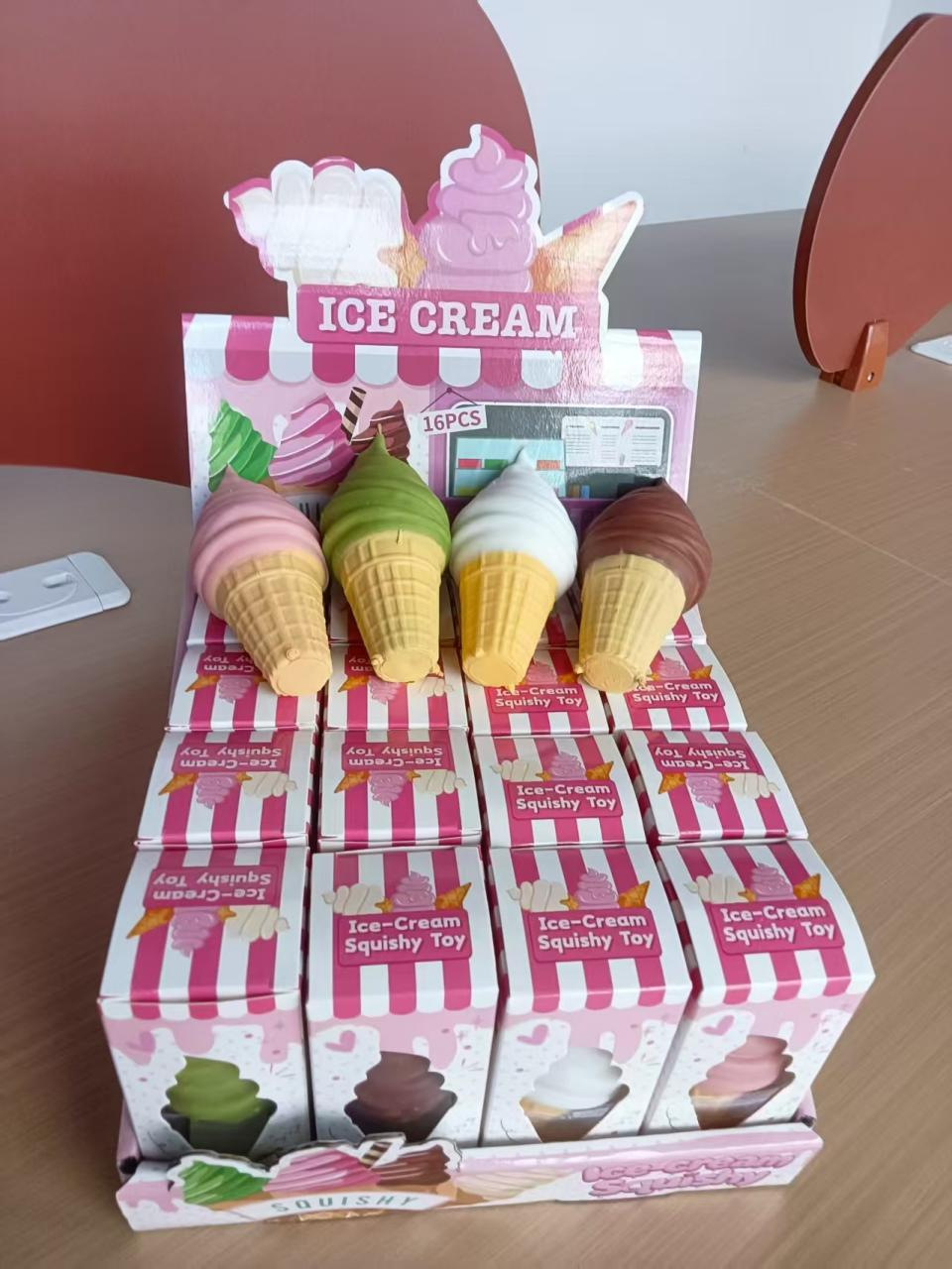 B ice cream [building block style] boxed