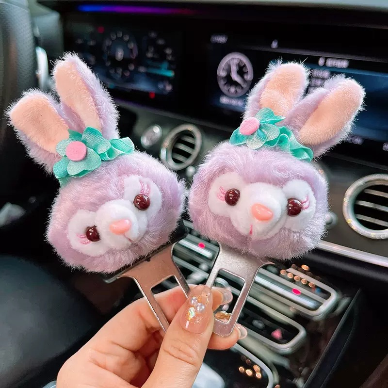 Inserción de coche con bayoneta par con dibujos animados linda estrella Dailu enchufe conector de extensión belleza femenina pensamiento nocturno