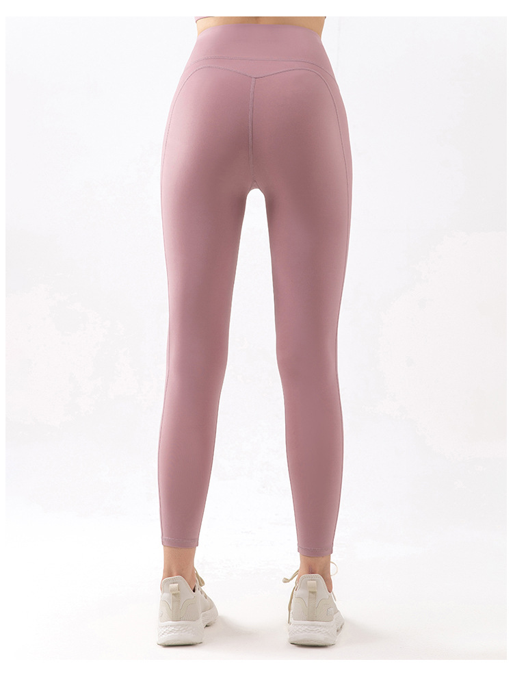 new high-waist yoga nine-point pants nihaostyle clothing wholesale NSDS69412