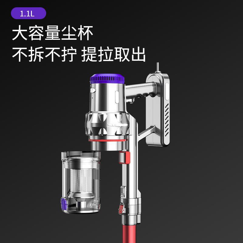 Cross-border handheld vacuum cleaner large suction wireless household carpet high-power vacuum cleaner portable wall-hanging dust collector Cross-border handheld vacuum cleaner large suction wireless household carpet high-power vacuum cleaner portable wall-hanging dust collector
