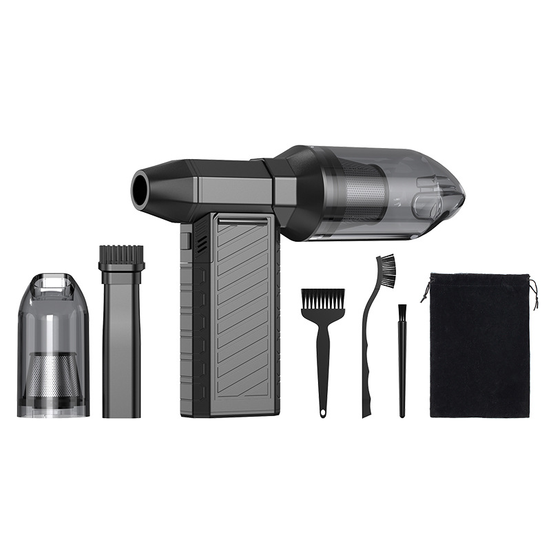 New portable turbine violent fan computer case keyboard dust blower handheld wireless car vacuum cleaner household