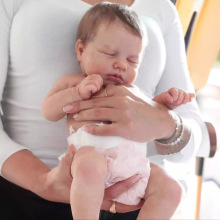 48厘米仿真重生娃娃全胶 Reborn doll 重生娃娃跨境Куклы