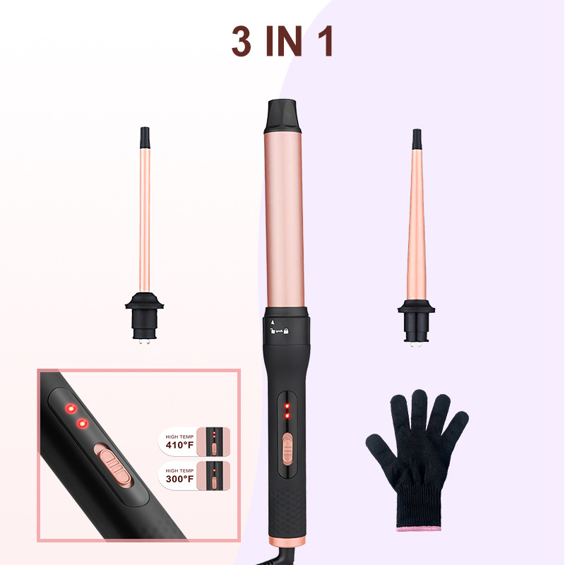 [조합 5] 3-in -1 컬링로드 유럽 220V (중국에서 사용할 수 없음)