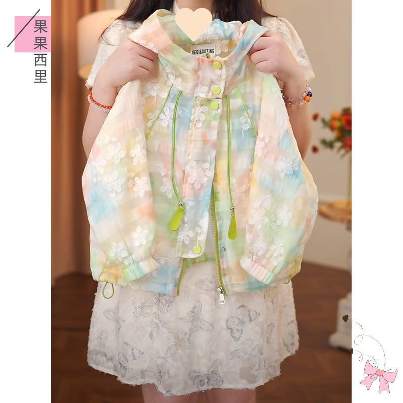 꽃 자외선 차단 의류