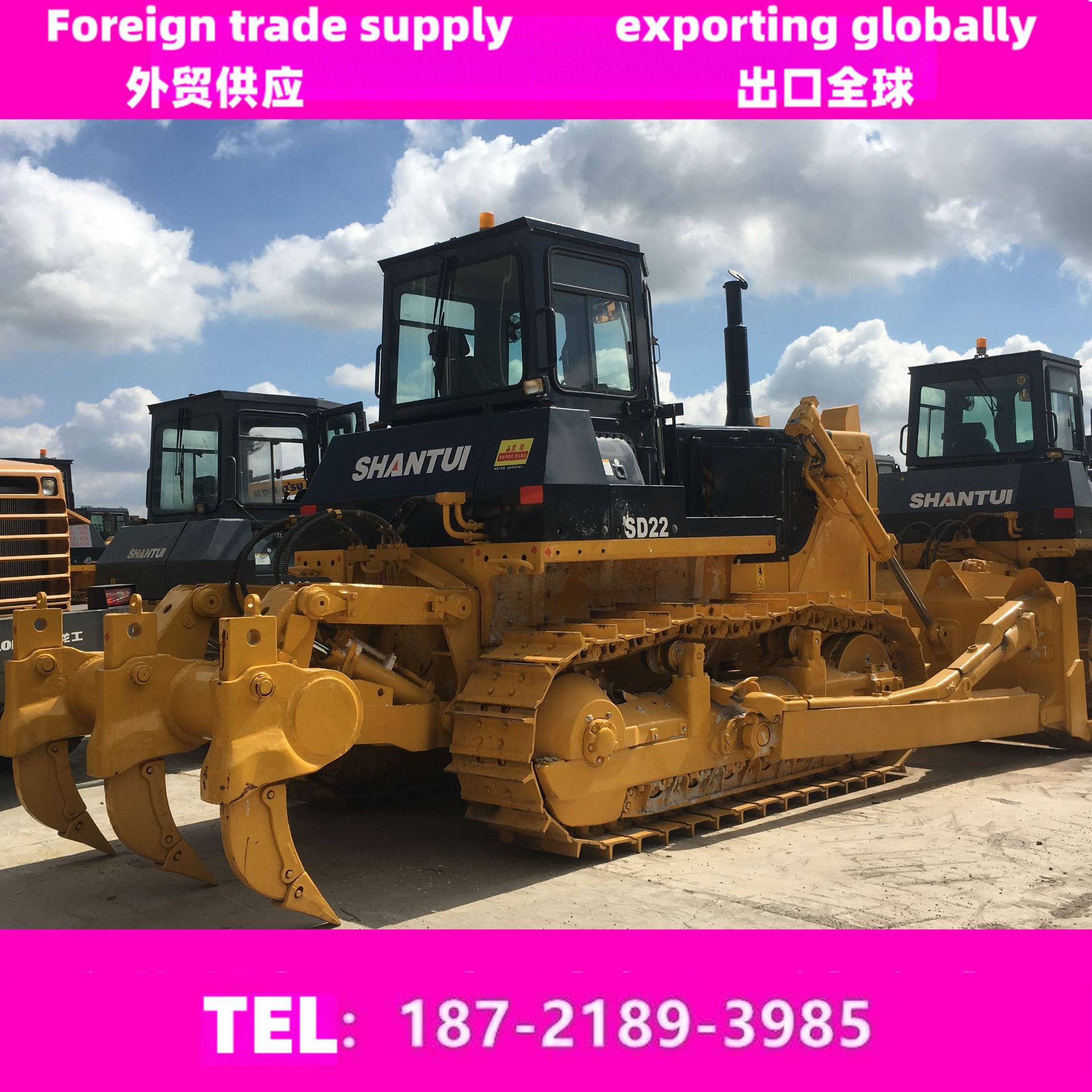 国三电喷二手山推220推土机SHANTUI山推SD22二手推土机