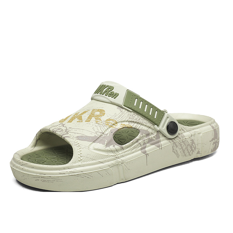 Pantuflas, modelos calientes para hombres, uso de verano, sensación de pisar mierda, conducción deportiva, playa antideslizante, sandalias 4546 de gran tamaño