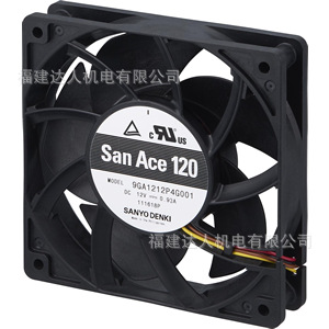 日本SANYO DENKI山洋电气轴流风扇9G0624P4F0011，9G0648P4S0011