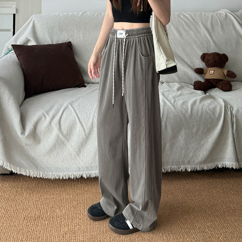 Lyocell Tencel Jeans for Women, Spring and Summer, High-Waisted, Slimming, Straight-Cut, Drapey, Specially Designed for Petite Sizes