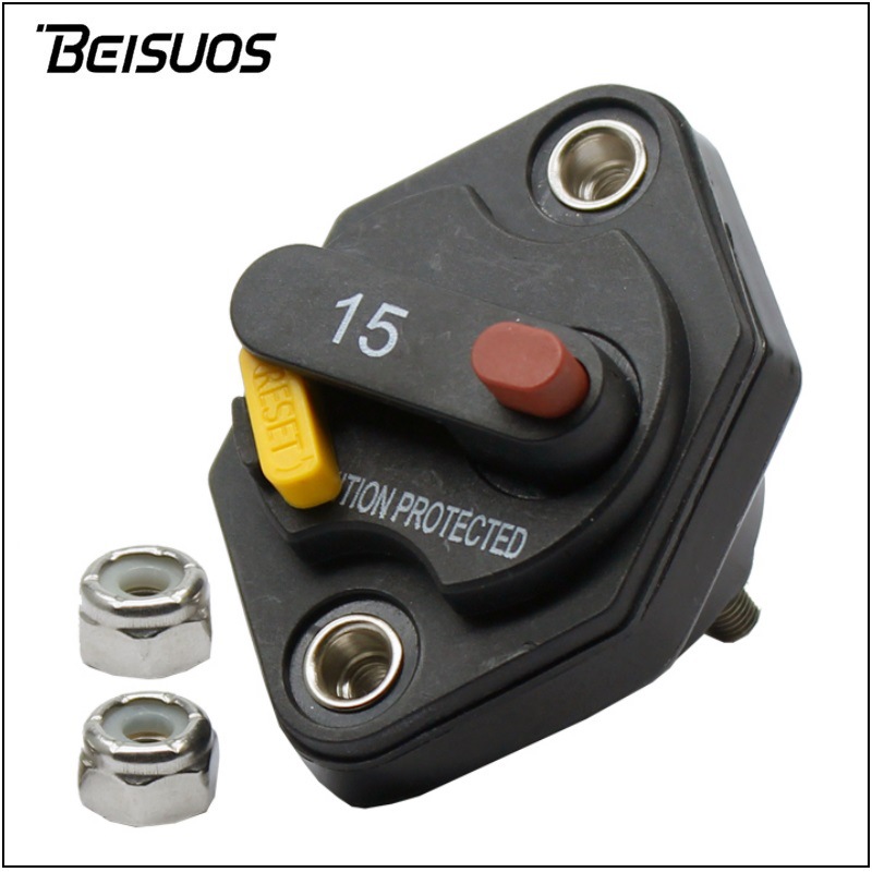 菱形断路器汽车电流过载保护器汽车油泵保险器储能电源推车保护器