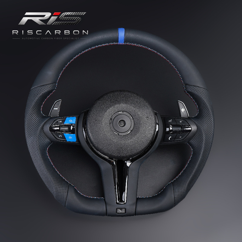 Suitable for Bmw Blue Label Flat-Bottomed Steering Wheel Models F30F10F11F15F16F20F25F48F01E70E71E90