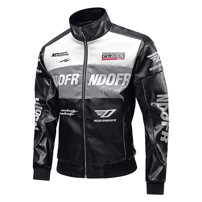 2024 otoño nuevo chaqueta de cuero de hombre chaqueta de cuero casual chaqueta de moda coreana popular chaqueta de hombre universal
