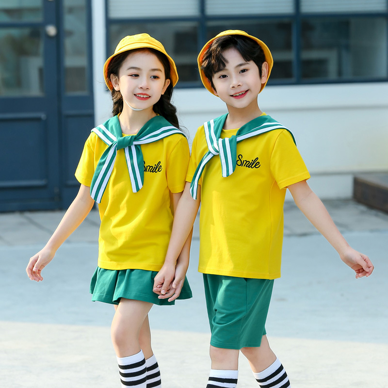 夏季儿童篮球服套装男女童宝宝幼儿园六一表演服中小学生出行服