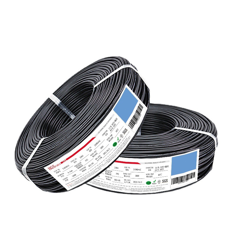 Ul2464編組シールド線2芯4芯6芯7芯10芯センサ信号線26関a 18関a