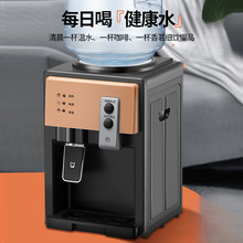 厂家供应家用台式饮水机办公小型饮水器冷热两用批发包邮一件代发